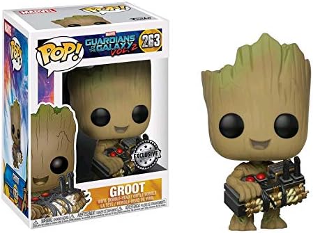 funko pop 银河护卫队:groot with bomb 收藏模型,多色